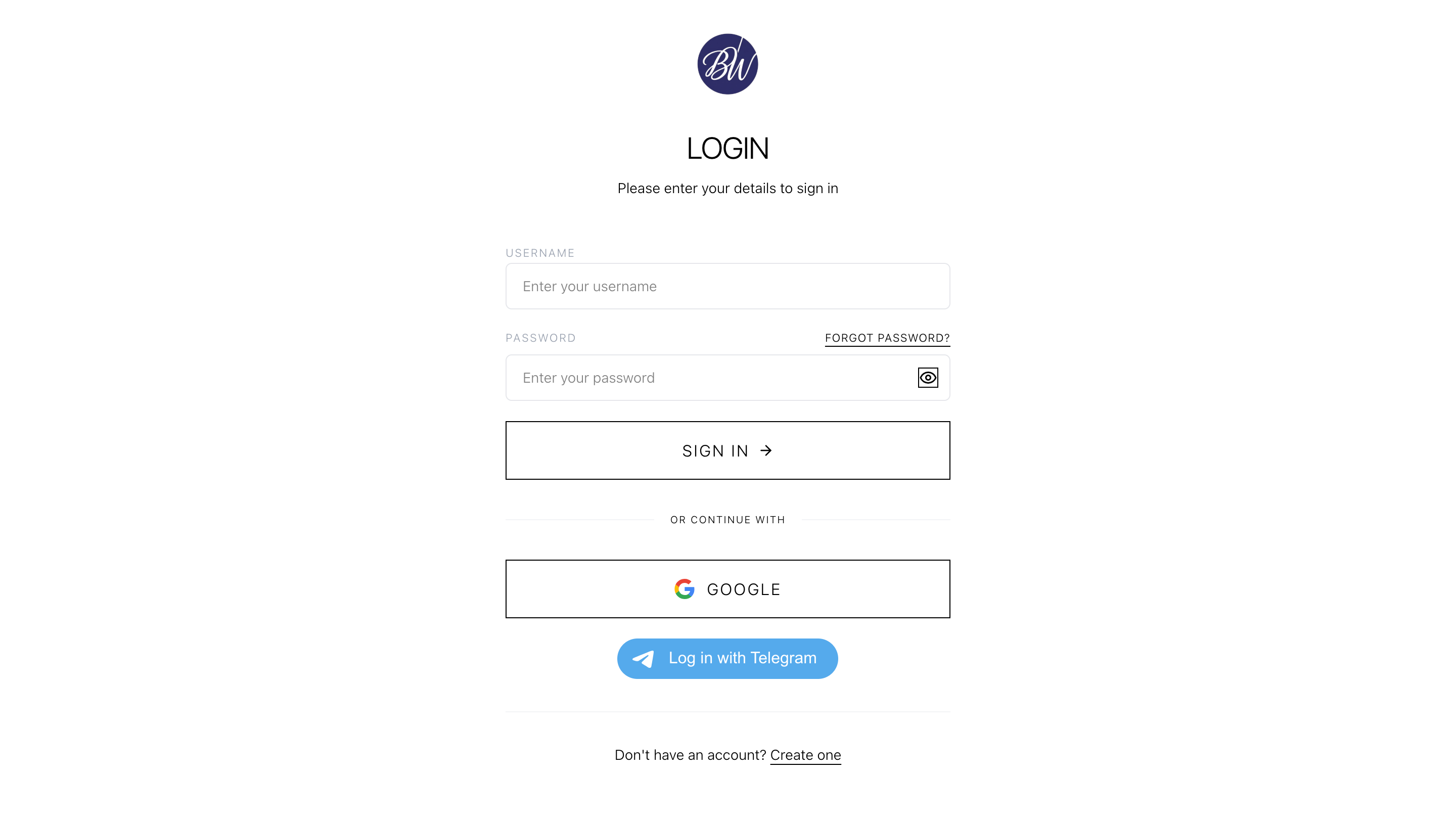 Login